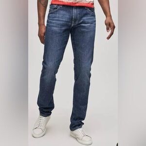 Ag Adriano Goldschmied Men’sTellis Modern Slim Jeans in Dark Indigo Size 32 x 34
